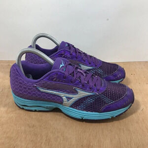 Mizuno Womens Wave Sayonara 3 Size 7.5 Purple Sneakers Running Shoes